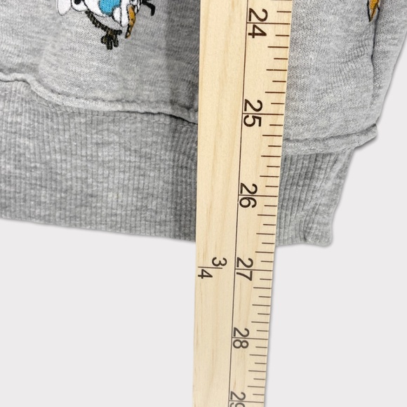Disney Frozen Olaf Heather‎ Gray Sweater - Picture 7 of 9